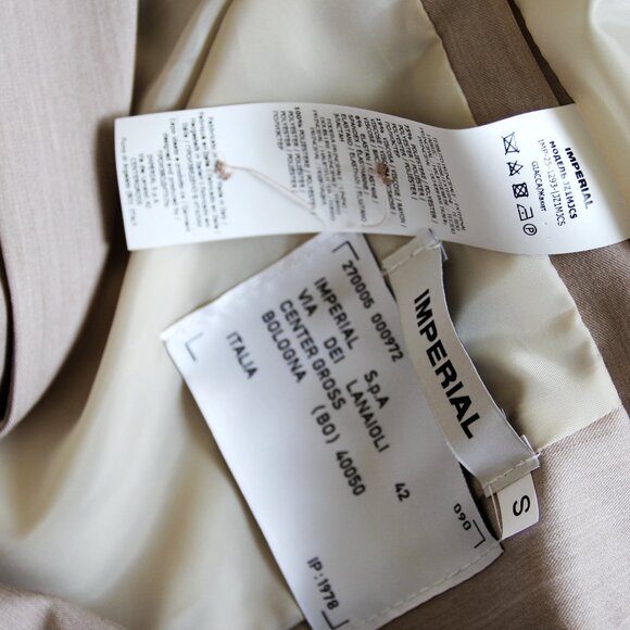 BNWT SS25 IMPERIAL DOUBLE BREASTED BLAZER JACKET S & M - Picture 8 of 12